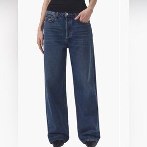 Agolde Low Slung Baggy Jeans size 25 in Image